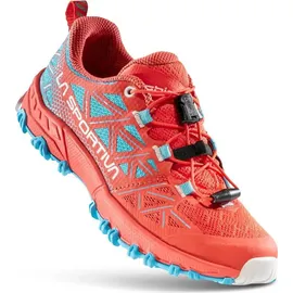 La Sportiva Bushido II Kinder Hibiscus/Malibu Blue 28