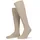 Hudson Relax Cotton Kniestrümpfe 3er Pack Beige 41-42