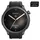 Amazfit Balance midnight Silikonarmband schwarz