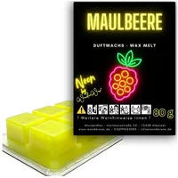 WonderWax Duftwachs WonderWax® Neon Duftwachs 6 Würfel, (Maulbeere), Duftrichtung: Maulbeere