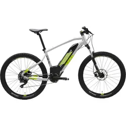 E-Mountainbike Hardtail 27,5 Zoll E-ST 520 grau/gelb XL