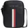 Tommy Hilfiger Metro Mini Reporter Umhängetasche Leder Black
