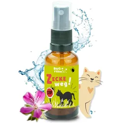 Zeckenschutz für Katzen & Kitten, Zeckenmittel Katze, Zecken 30 ml