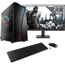 CSL Gaming-PC M11460H 2023 27" Full HD AMD Ryzen 5 5600 4,2 GHz 16 GB RAM 1 TB SSD Nvidia GeForce RTX 3050 Win 11