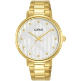 Lorus - Armbanduhr - Damen - Quarz - Dress - RG298UX9 - Goldfarben/Weiß