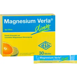 VERLA Magnesium Verla direkt Citrus Granulat 30 St.