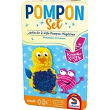 Schmidt Spiele Pompon Set Kreativspass in Metalldose bunt