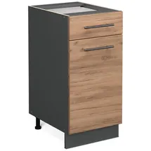 Vicco Schubladenschrank Fame-Line 40 x 51,5 x 81,5 cm Grau