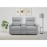 2-Sitzer HOME AFFAIRE "Daoulas, 2er-Kinosofa, TV-Sessel, Multimedia-Sofa", grau (hellgrau), B:167cm H:102cm T:95cm, Sofas, Kinosofa mit Relaxfunktion, Getränkehalter und Stauraum