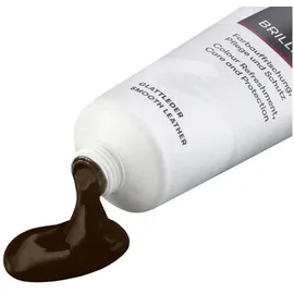 Solitaire Brilliant dunkelbraun, für Glattleder & Tex-Membranen, 75ml