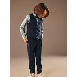 NAME IT Jungen Nkmriramel Noos Dress Pants, Dark Sapphire, 134 EU