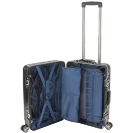 TRAVELHOUSE London 4-Rollen Cabin 55 cm / 47 l schwarz/grün/grau/gold/rot/silber