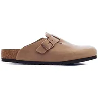 Birkenstock Boston Nubukleder geölt tabacco brown 46