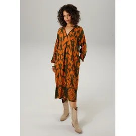 Aniston CASUAL Blusenkleid Bunt 42