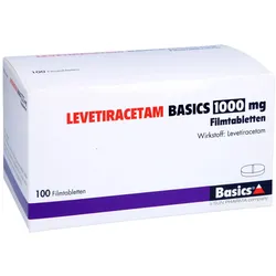 LEVETIRACETAM BASICS 1000 mg Filmtabletten 100 St
