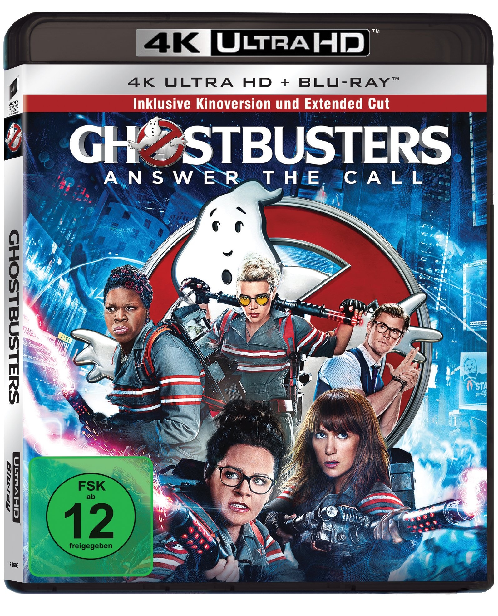 Ghostbusters (4K Ultra-HD Extended) [Blu-ray] (Neu differenzbesteuert)