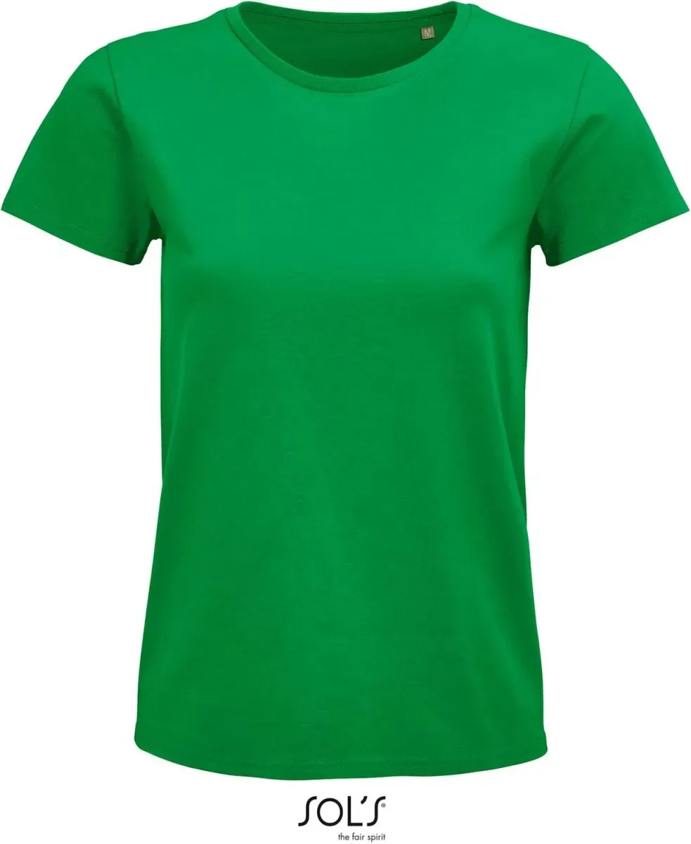 SOLS Schweres Damen Bio T-Shirt 03579 kelly green L