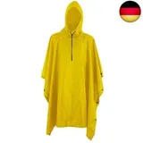 Jewlri Regenponcho 3-in-1 Multifunktionales Regencape Regenmantel mit Kapuze