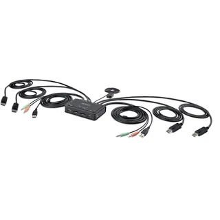 Startech (C2-DD46-UA2-CBL-KVM) Kvm-switch - Black