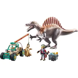 Playmobil Dinos Spinosaurus-Angriff auf Dino-Ausgrabung 71820