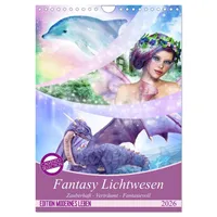 Calvendo Fantasy Lichtwesen (Wandkalender 2026 DIN A4 hoch), CALVENDO