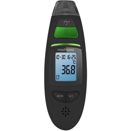 Medisana TM 750 digitales 6in1 Fieberthermometer - Stirnthermometer mit visuellem Fieberalarm,