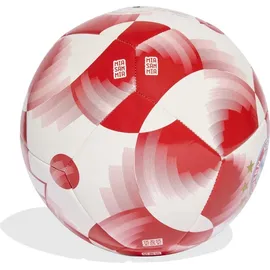 adidas Ball FC Bayern München Heimspiel Club, Größe 5 in Weiß