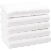 ZOLLNER Duschtücher 70x140 cm Oeko-Tex® Standard 100, Badtextilien, Duschtücher