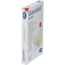 Grassolind Salbenkompressen 5x5 cm steril
