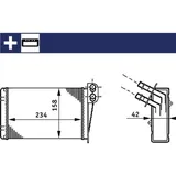 mahle Wärmetauscher, Innenraumheizung