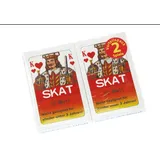 Global Partner Spiel Skatkarten 2er Pack, Skat, Skatkarten Kartenspiel Spielkarten Skatspiel bunt
