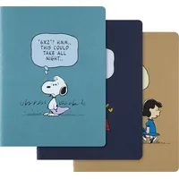 Moleskine Peanuts Cahier (3er-Set), XL, Kartoneinband, liniert, verschiedene Farben