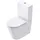 doporro Design Stand-WC mit WC-Sitz Weiß