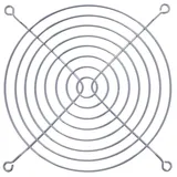 InLine Lüftergitter Metall, verchromt, 140x140mm
