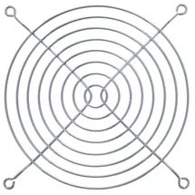 InLine Lüftergitter Metall, verchromt, 140x140mm