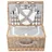 LIVOO Picknickkorb 18 l Holz 18 x 40 x 20 cm