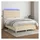 vidaXL Boxspringbett 140 x 200 cm Creme