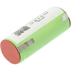 AccuCell Akku NiMH 2150mAh 4/5A, 43x17mm passend für Braun Oral-B Triumph Serie (bitte Maße prüfen)