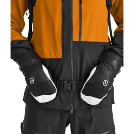 Ortovox Full Leather Mitten Handschuhe (Größe S, schwarz)