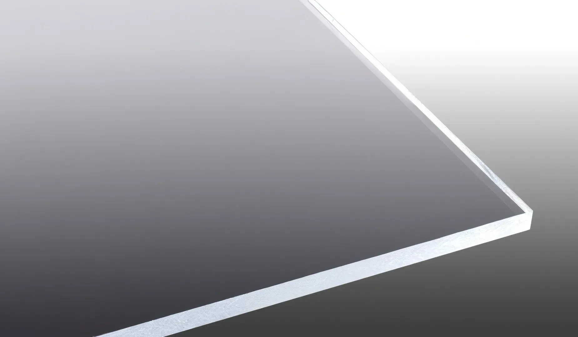 Polystyrolplatte, 4 mm, Glasklar - Glatte 500 x 1500 mm Kunststoffplatte für Innenausbau – ideale Massivplatte für Hobbyanwendungen