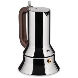 Alessi Espressokocher Richard Sapper 9090/M, 0,5l Kaffeekanne silberfarben