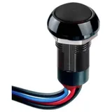 APEM IP Series Druckschalter 12 V/DC 4A 1 x Ein/Aus rastend (Ø x H) 12mm x 20mm IP67 1St.