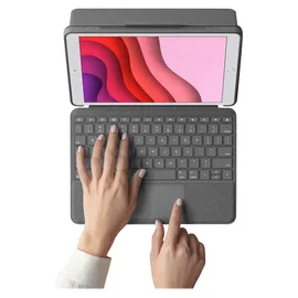 Logitech Combo Touch Tastatur Case für iPad 10,2'' graphit