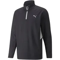 Puma Vista 1/4 Golf Zip-Top Herren black/high rise M