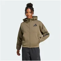 Adidas Z.N.E. Reißverschlusspullover Olive Strata L