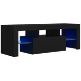 vidaXL TV-Schrank mit LED-Leuchten Schwarz 120x35x40 cm Modell 2