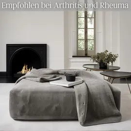 Steinborg Heizdecke mit Timer 6 Temperaturstufen 100W