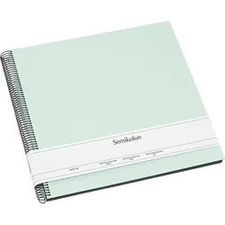Uni Economy Fotoalbum groß mintgrün mit schwarzen Karten
