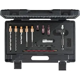 KS Tools Injektor-Spannschrauben-Ausbohr-Satz, 22-tlg.