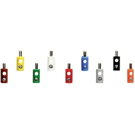 Kahlert Licht Modellbahn Stecker 2,6 mm 100 St. Blau/Braun/Gelb/Grau/Grün/Orange/Rot/Schwarz/Weiß N
